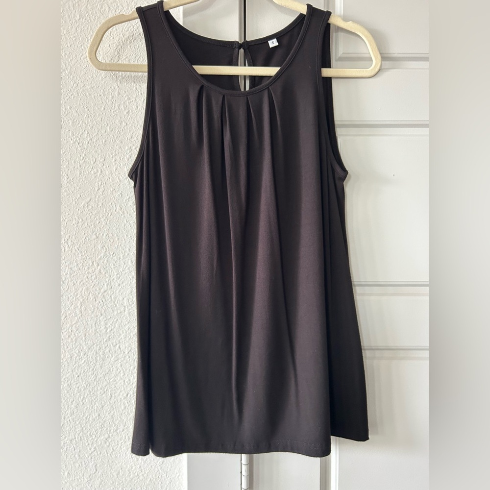 Black Sleeveless Top - Brand new; tag removed, never worn.